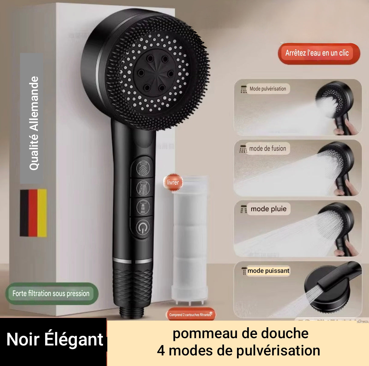 Pommeau Spa Luxe - Le confort ultime à domicile