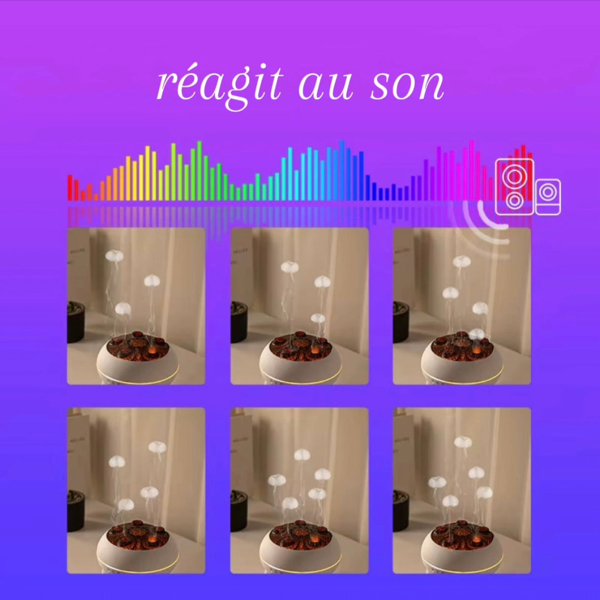 Diffuseur Zen à Fumée Circulaire